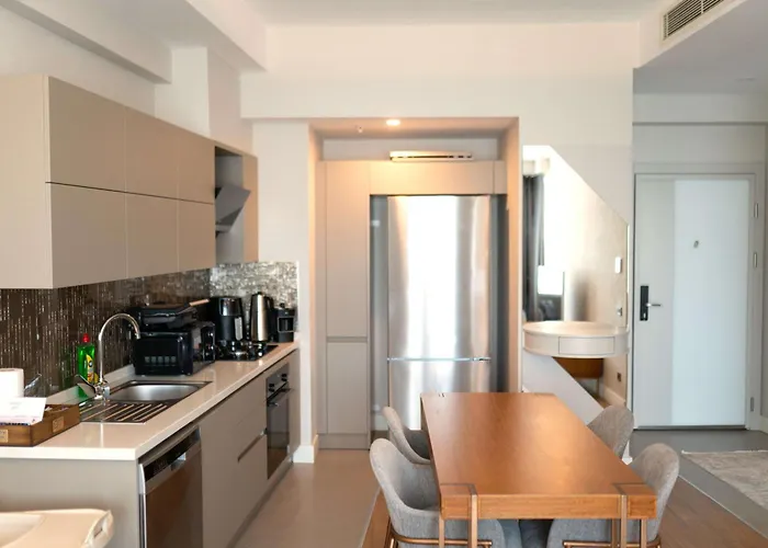 아파트 Sirius Town By Antalyasuites 안탈리아